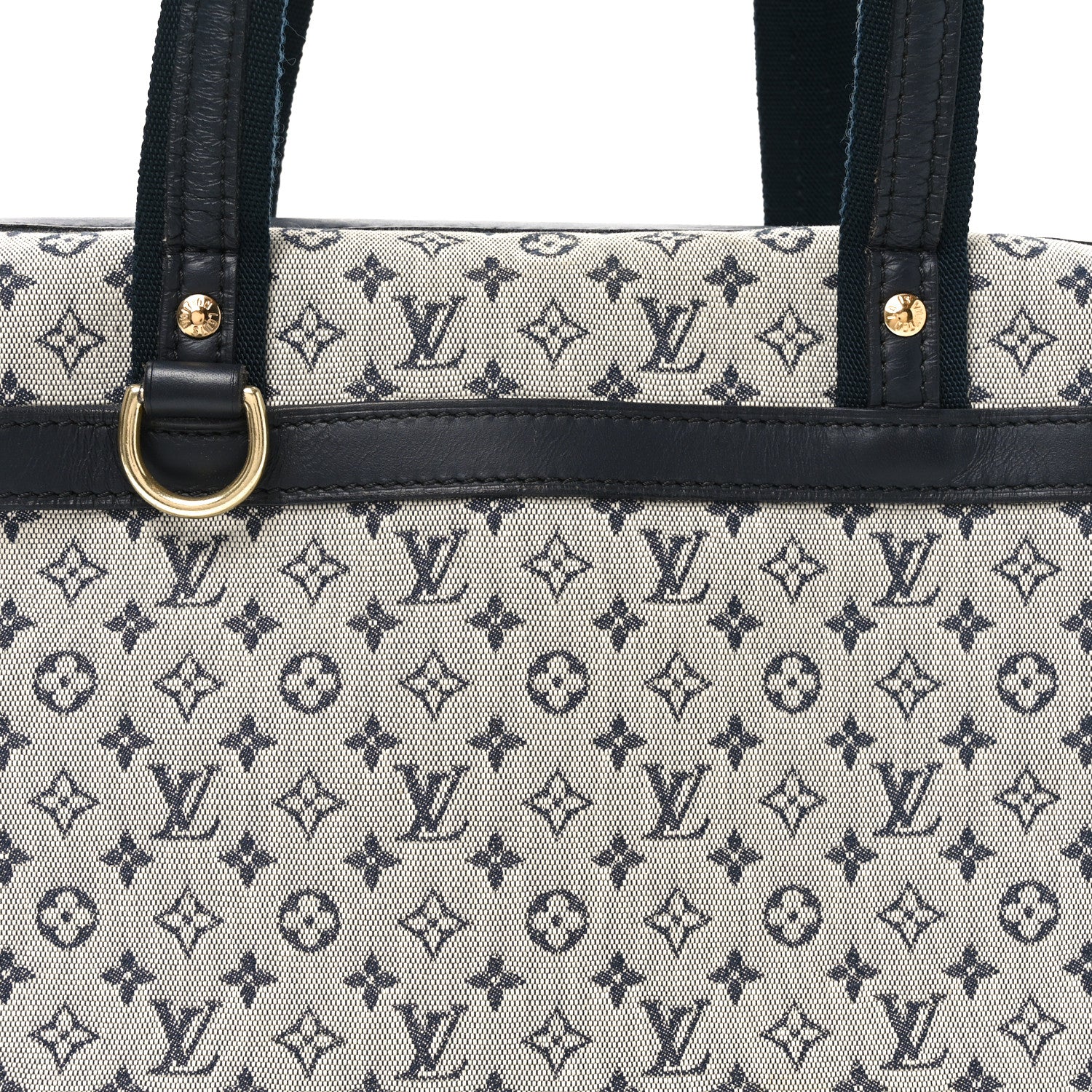 Louis Vuitton Mini Monogram Josephine PM Blue 7 of 9