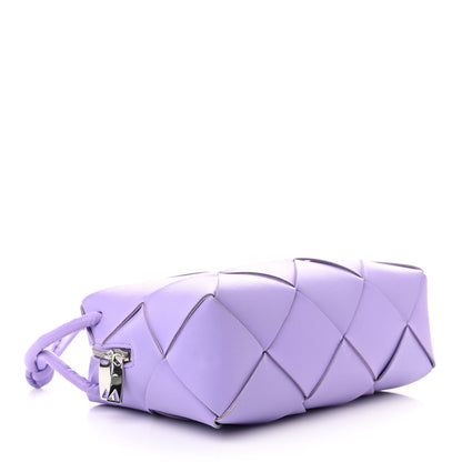 Bottega Veneta Lambskin Maxi Intrecciato Small Cassette Camera Bag Wisteria 4 of 9