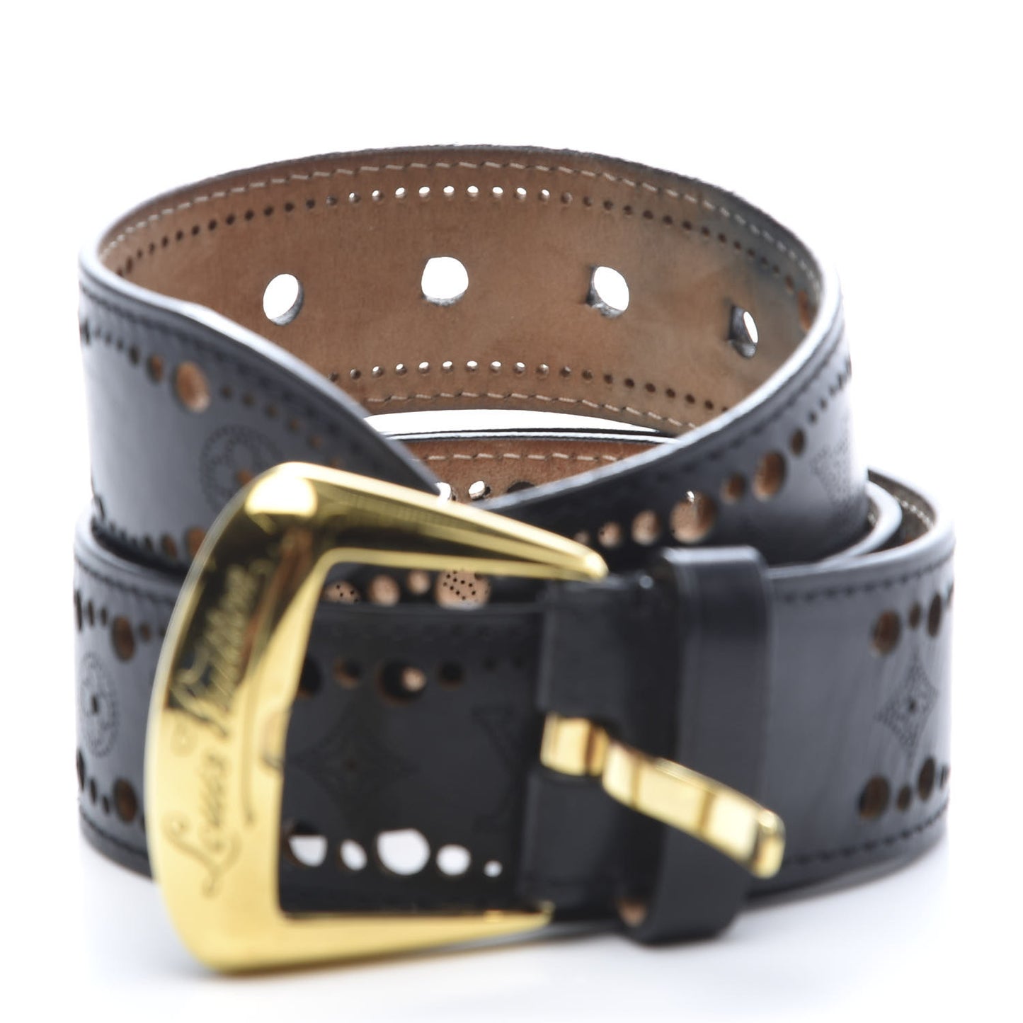Nomade Perforation Belt 85 34 Black