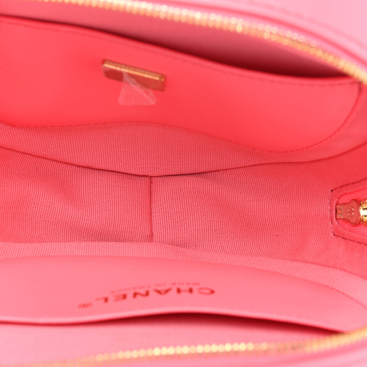 Lambskin Quilted CC In Love Heart Bag Pink