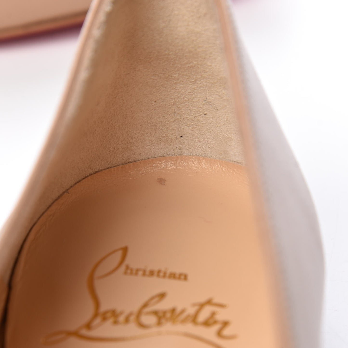 Nappa Eloise Flats 38.5 Nude