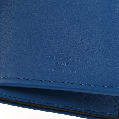 Louis Vuitton Damier Graphite Brazza Wallet Bleu Neon 6 of 7