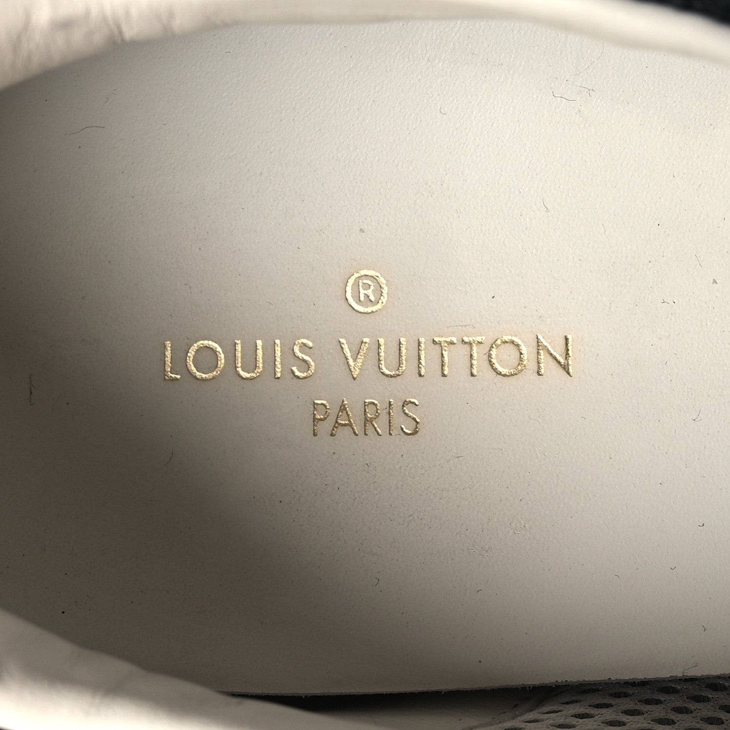 Louis Vuitton Calfskin Damier Run Away Sneakers 10 Graphite 7 of 9