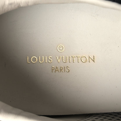 Louis Vuitton Calfskin Damier Run Away Sneakers 10 Graphite 7 of 9