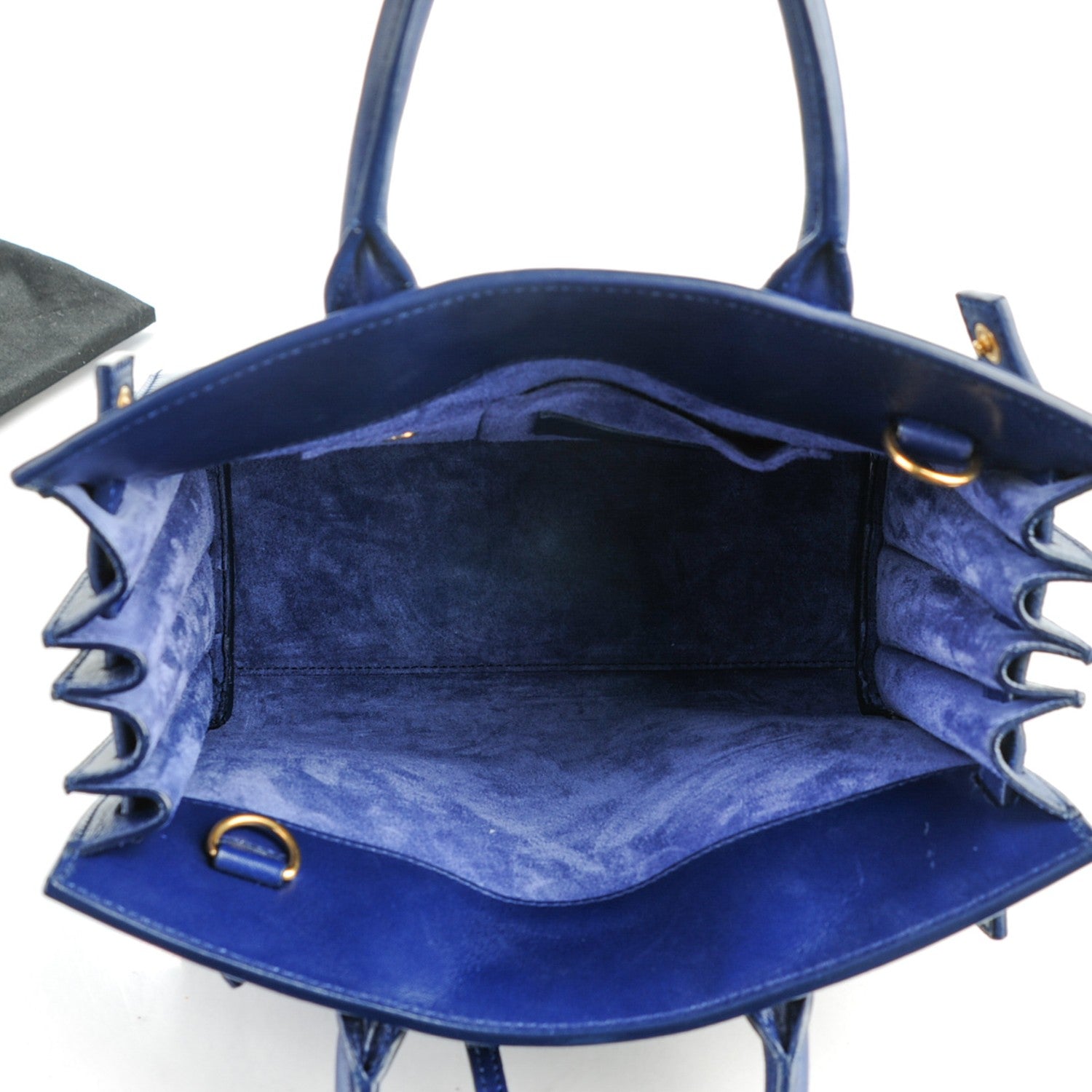 Saint Laurent Calfskin Nano Sac De Jour Royal Blue 5 of 6