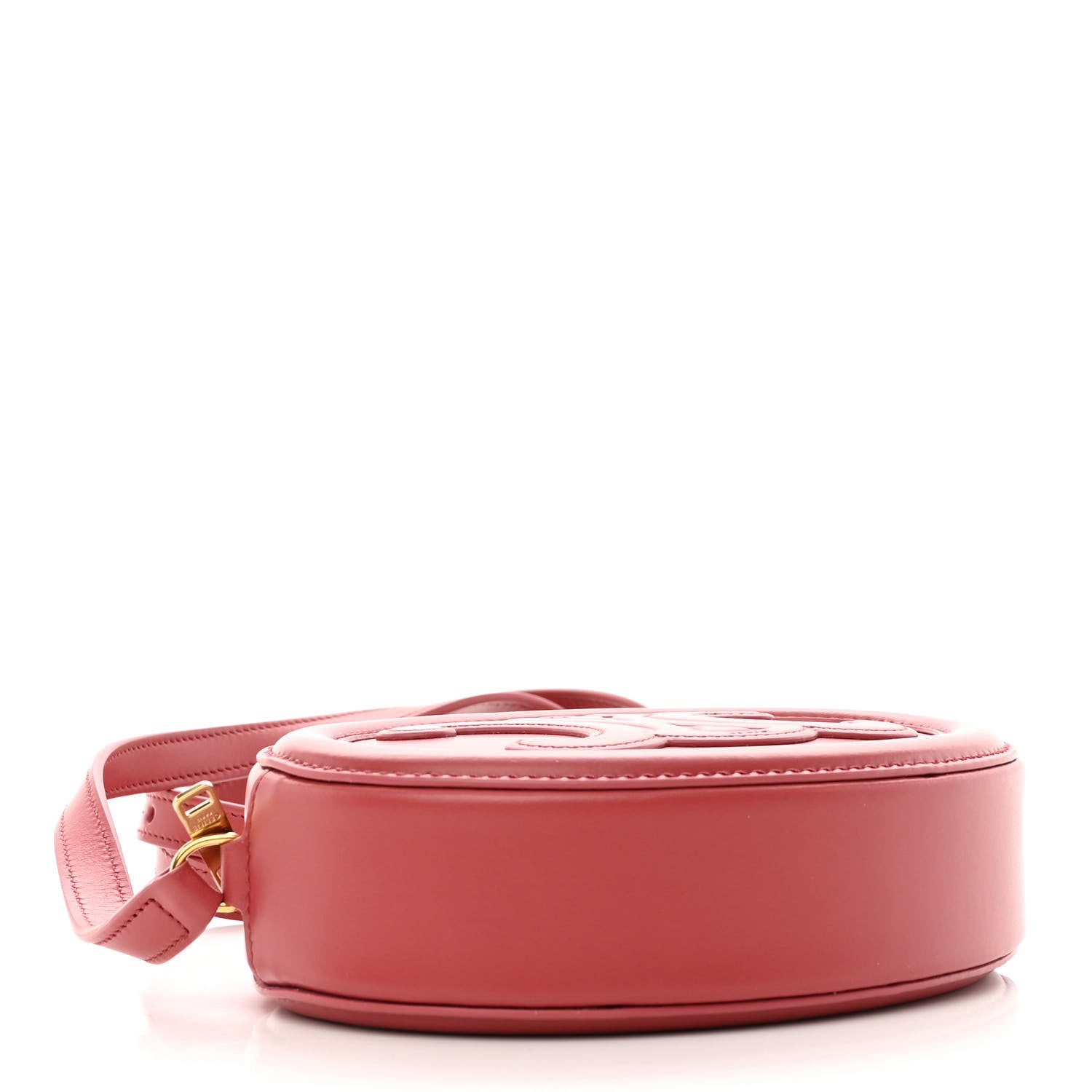 Celine Smooth Calfskin Cuir Small Triomphe Oval Purse Crossbody Lipstick 4 of 9