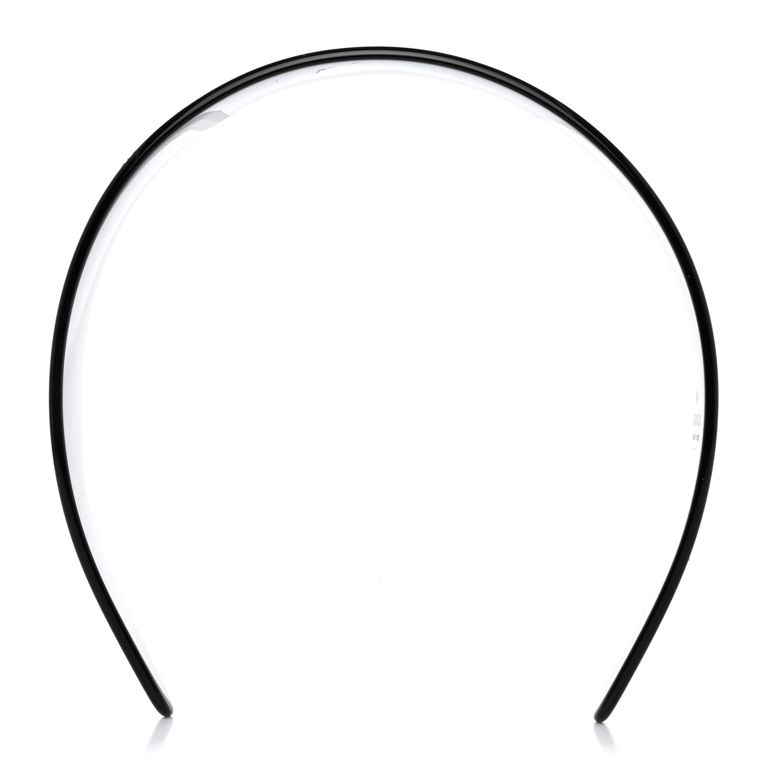 Gucci Resin Crystal Interlocking G Headband Black 1 of 5
