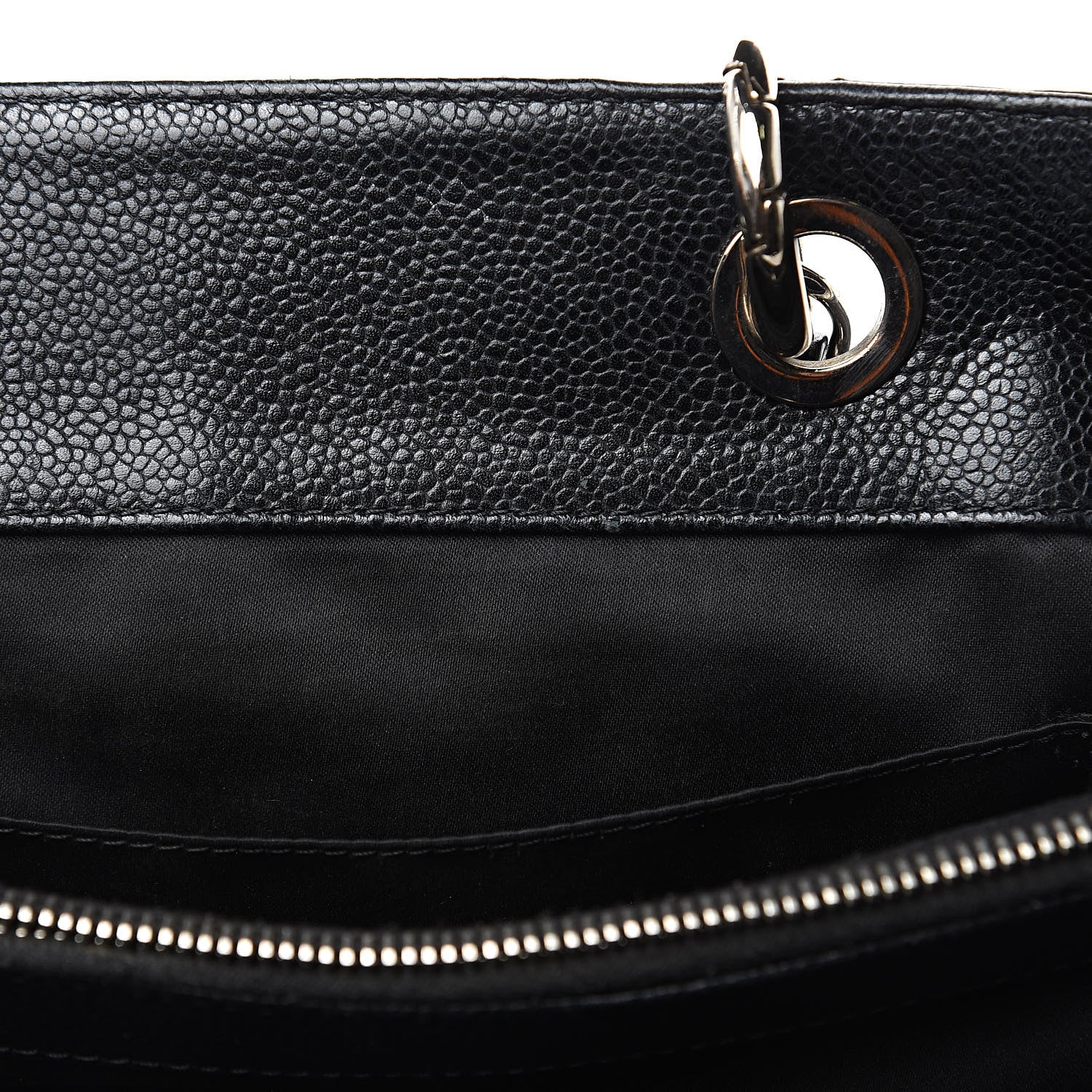 Chanel Caviar Quilted Grand Shopping Tote GST Black 11 of 17
