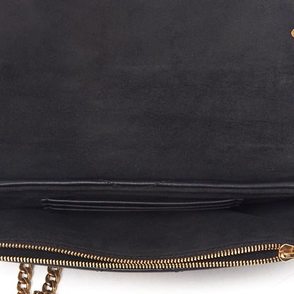 Louis Vuitton Calfskin New Wave Chain Pochette Black 11 of 16