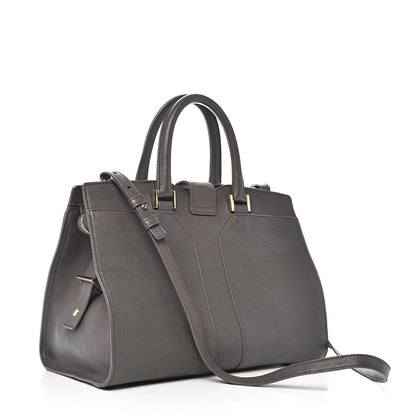 Saint Laurent Sheepskin Small Cabas ChYc Grey 3 of 13