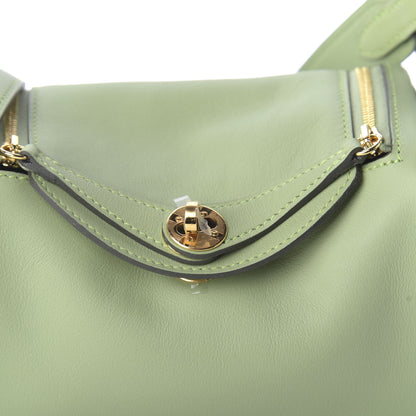 Hermes Swift Mini Lindy 20 Vert Criquet 10 of 11