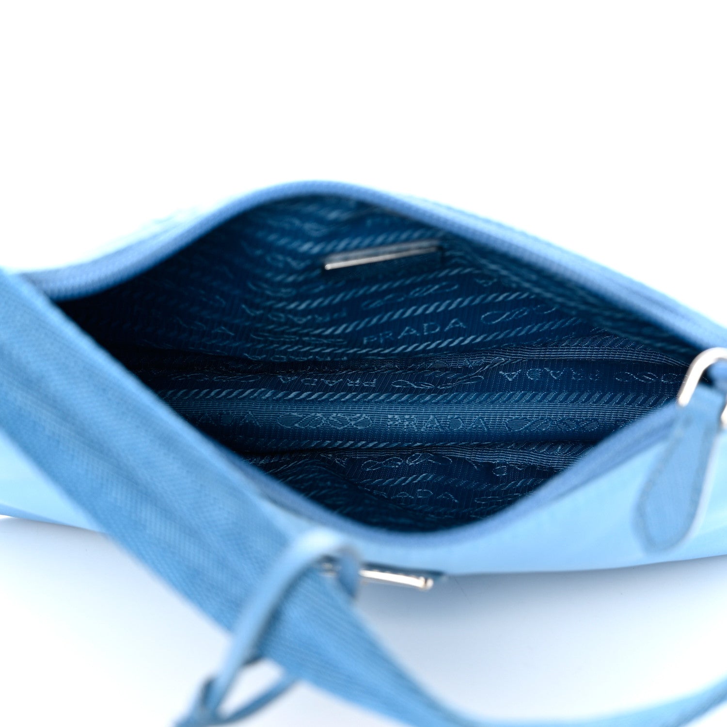 Prada Re-Nylon Saffiano Mini Re-Edition 2000 Bag Pervinca 6 of 11