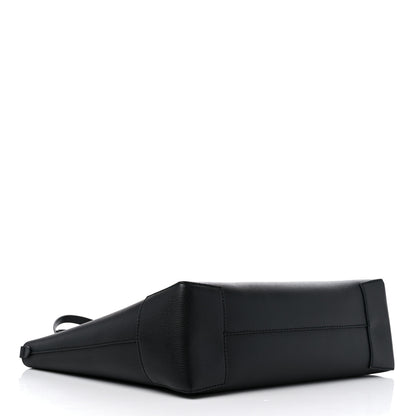 Burberry Calfskin Crest Embossed Small Tote Black 4 of 9