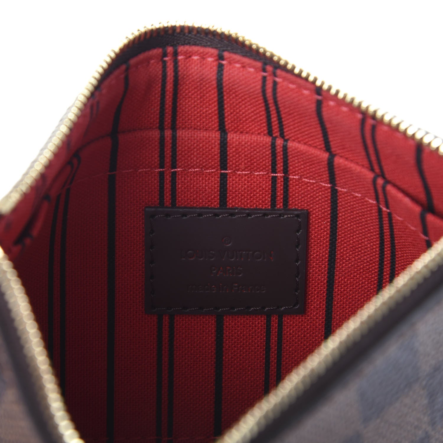 Louis Vuitton Damier Ebene Neverfull PM Pochette 6 of 6