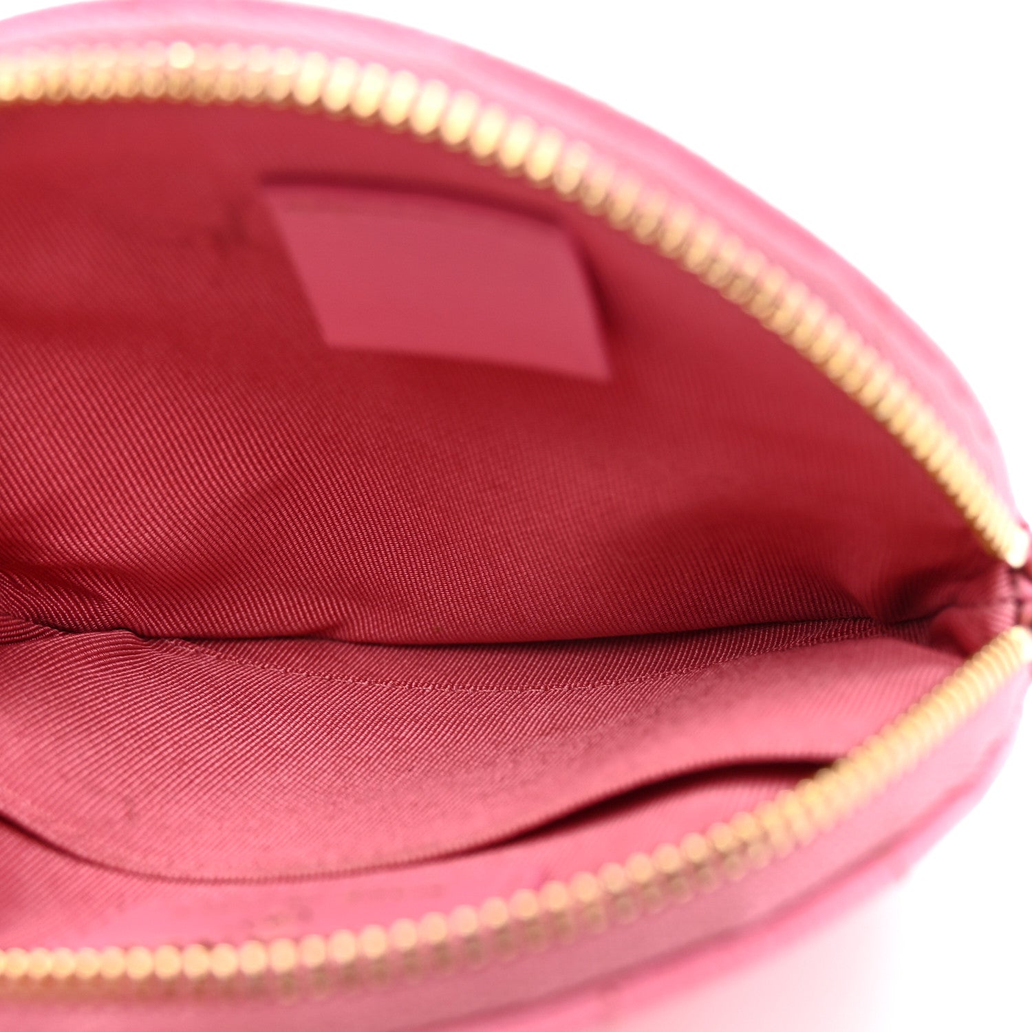 Chanel Caviar Quilted Round Clip On Coin Purse Pink 5 of 8