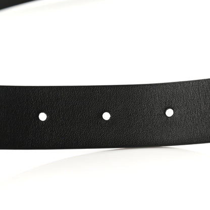 Chanel Calfskin Paris Button CC Belt 90 36 Black 4 of 8