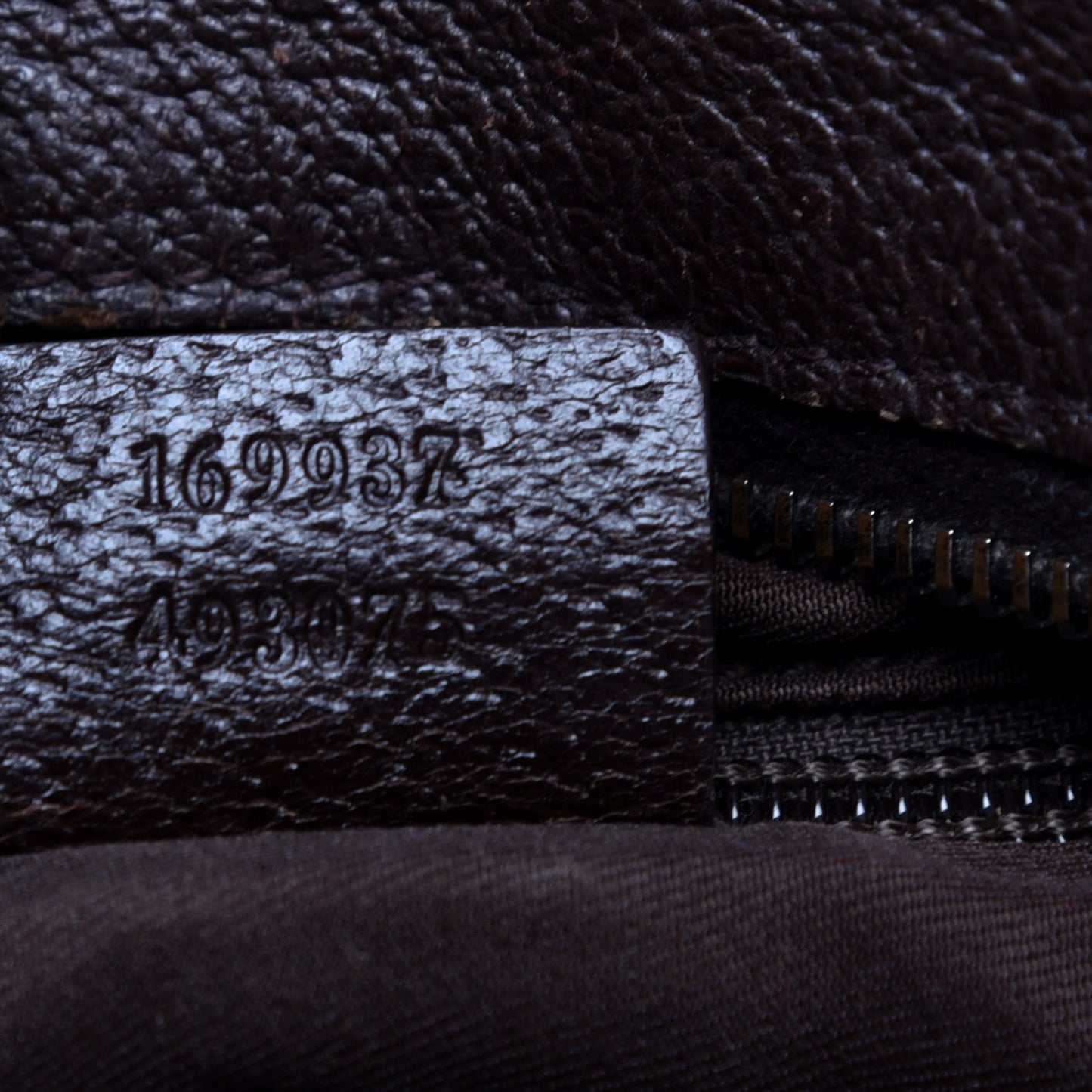 Monogram Web Medium Double Pocket Messenger Bag Dark Brown