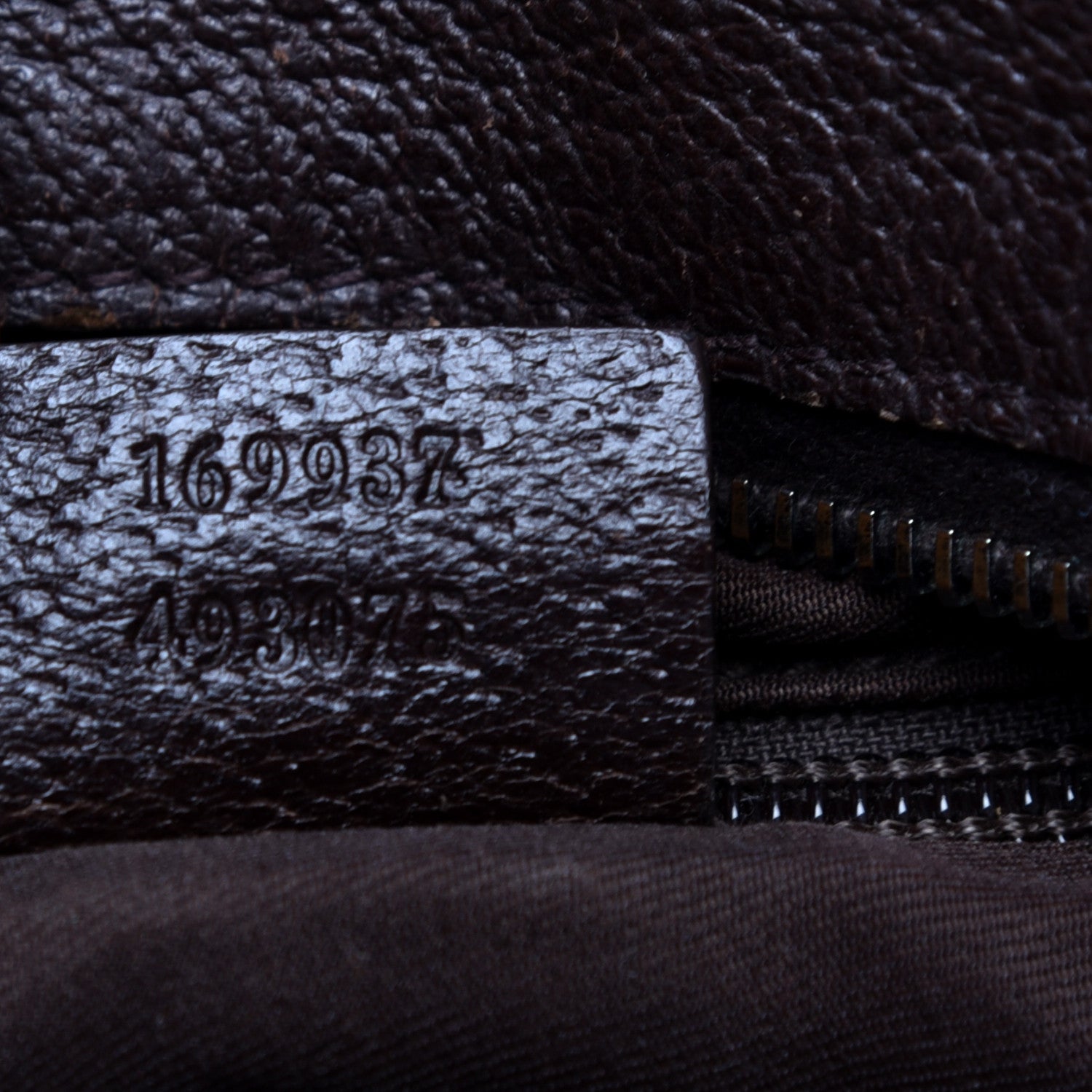 Gucci Monogram Web Medium Double Pocket Messenger Bag Dark Brown 9 of 10