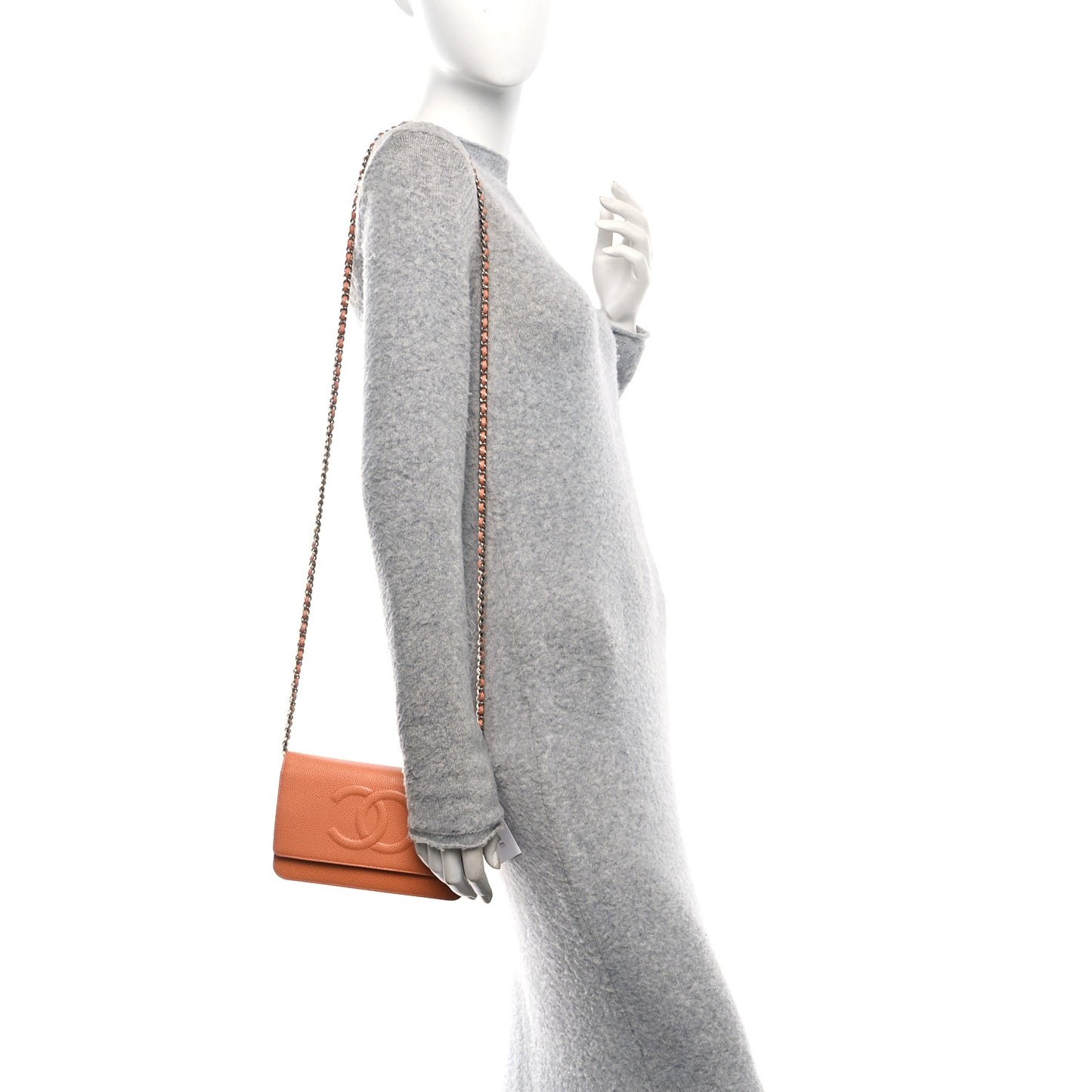 Caviar Timeless CC Wallet On Chain WOC Orange