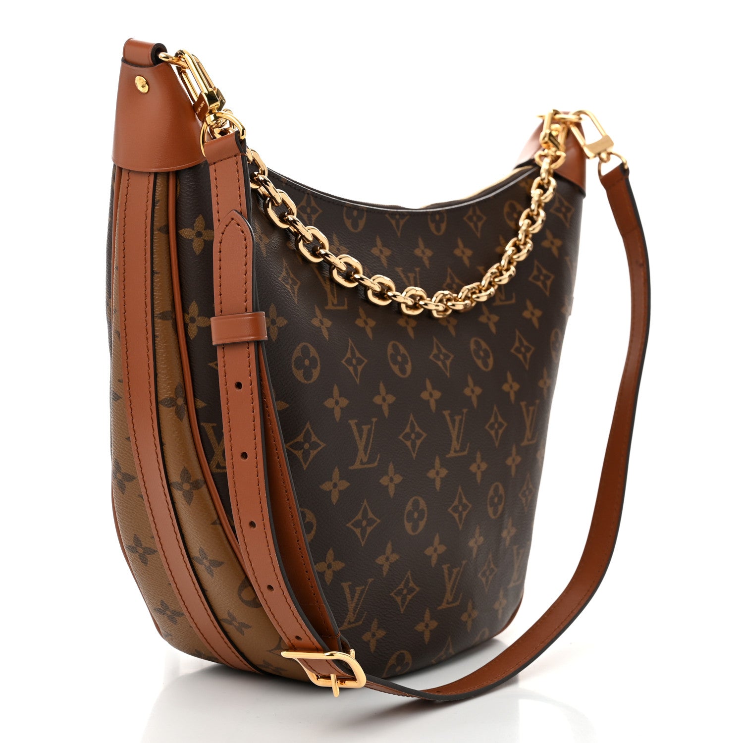 Louis Vuitton Reverse Monogram Loop Hobo 4 of 10