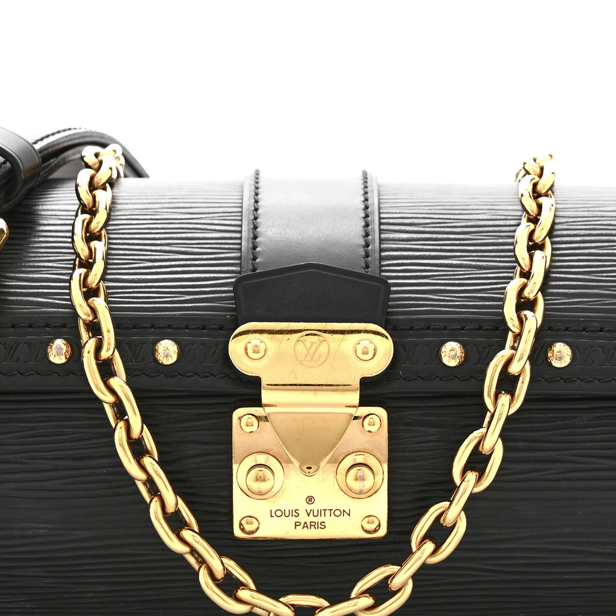 Louis Vuitton Epi Papillon Trunk Black 7 of 9