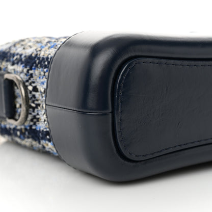 Chanel Tweed Calfskin Medium Gabrielle Hobo Blue Blue 9 of 11