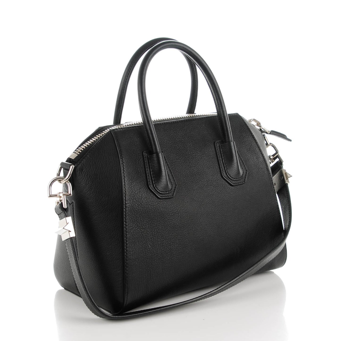 Sugar Goatskin Small Antigona Black