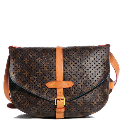 Louis Vuitton Monogram SC Flore Saumur Teal 1 of 7