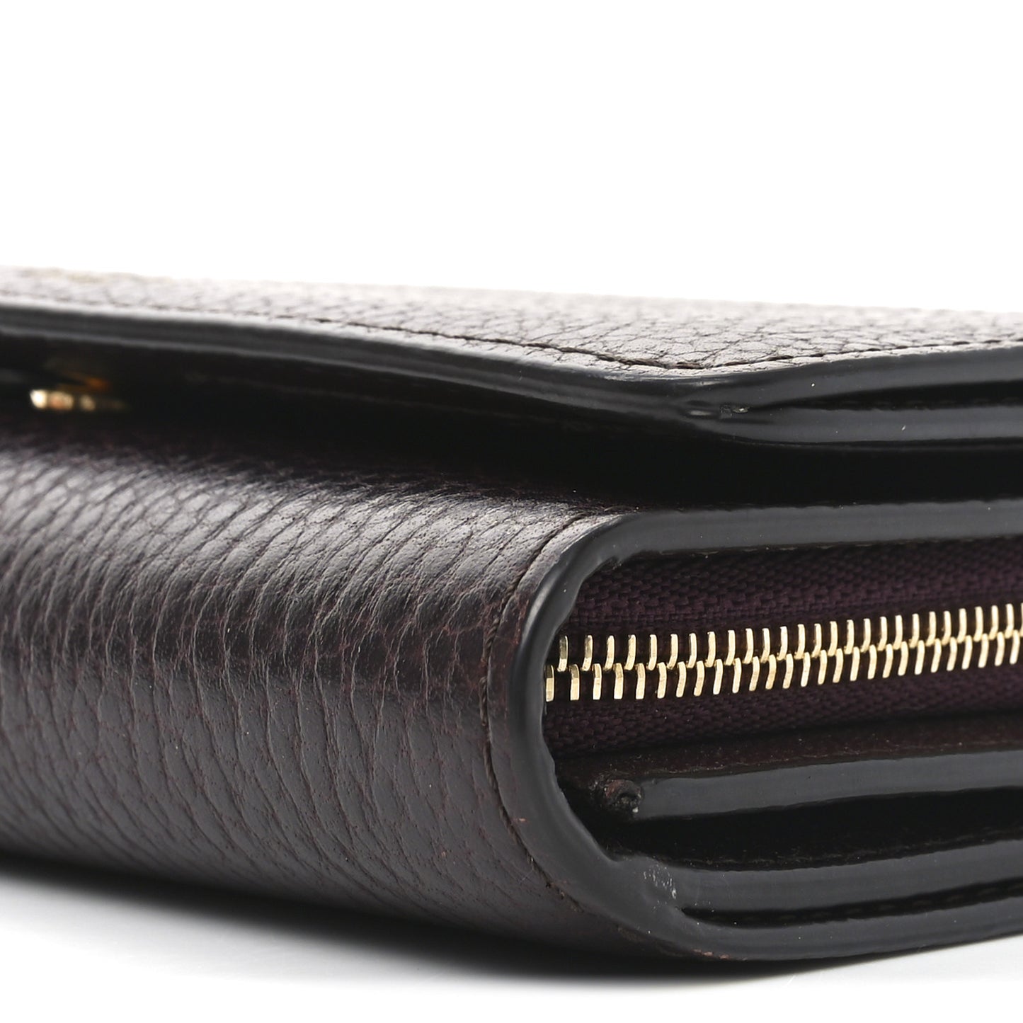 Small Classic Grain Medium Continental French Wallet Oxblood
