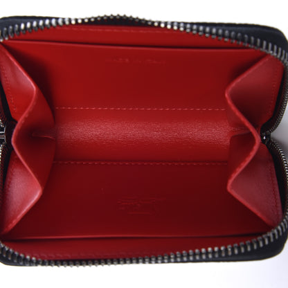 Christian Louboutin Metallic Panettone Patent Spikes Coin Purse Black Multicolor Metal 4 of 8
