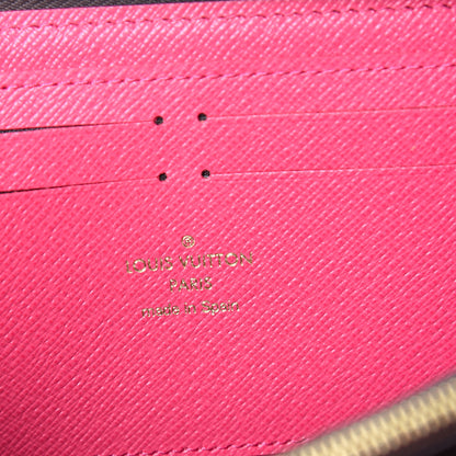 Louis Vuitton Monogram Blooming Flowers Clemence Wallet 5 of 7