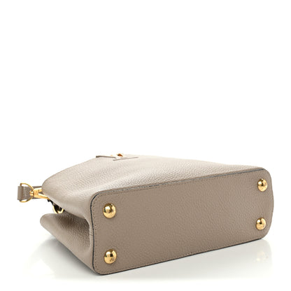 Louis Vuitton Taurillon Capucines BB Galet 4 of 9