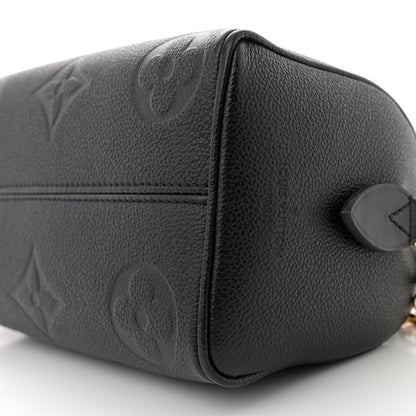 Louis Vuitton Empreinte Monogram Giant Speedy Bandouliere 20 Black 9 of 9