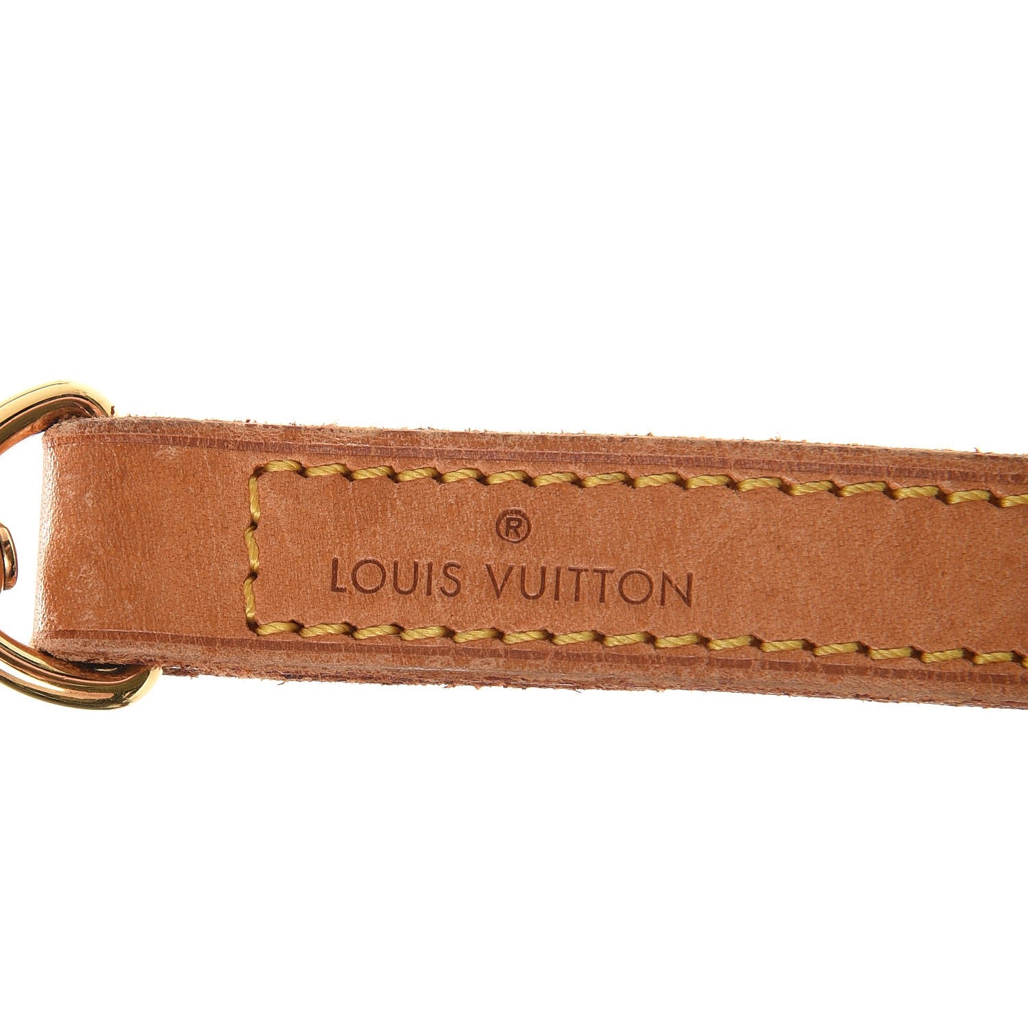 Louis Vuitton Vachetta 12mm Long Shoulder Strap VVN 5 of 9