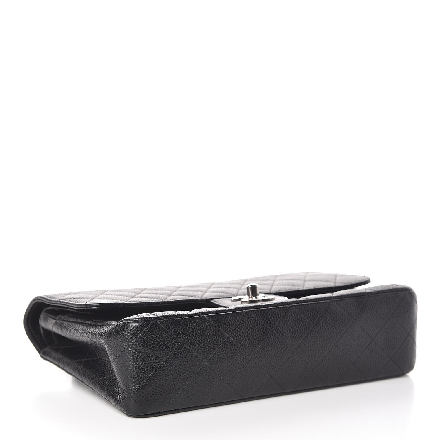 Chanel Caviar Quilted Medium Double Flap Black 4 of 25