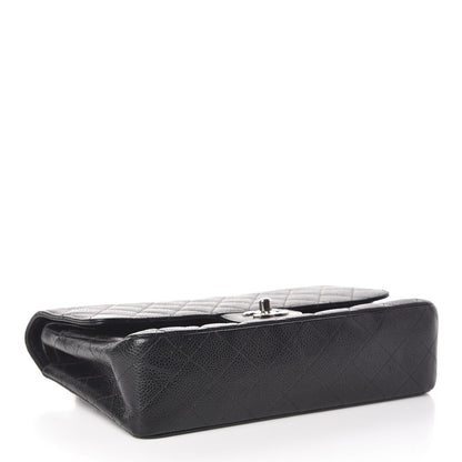 Chanel Caviar Quilted Medium Double Flap Black 4 of 25