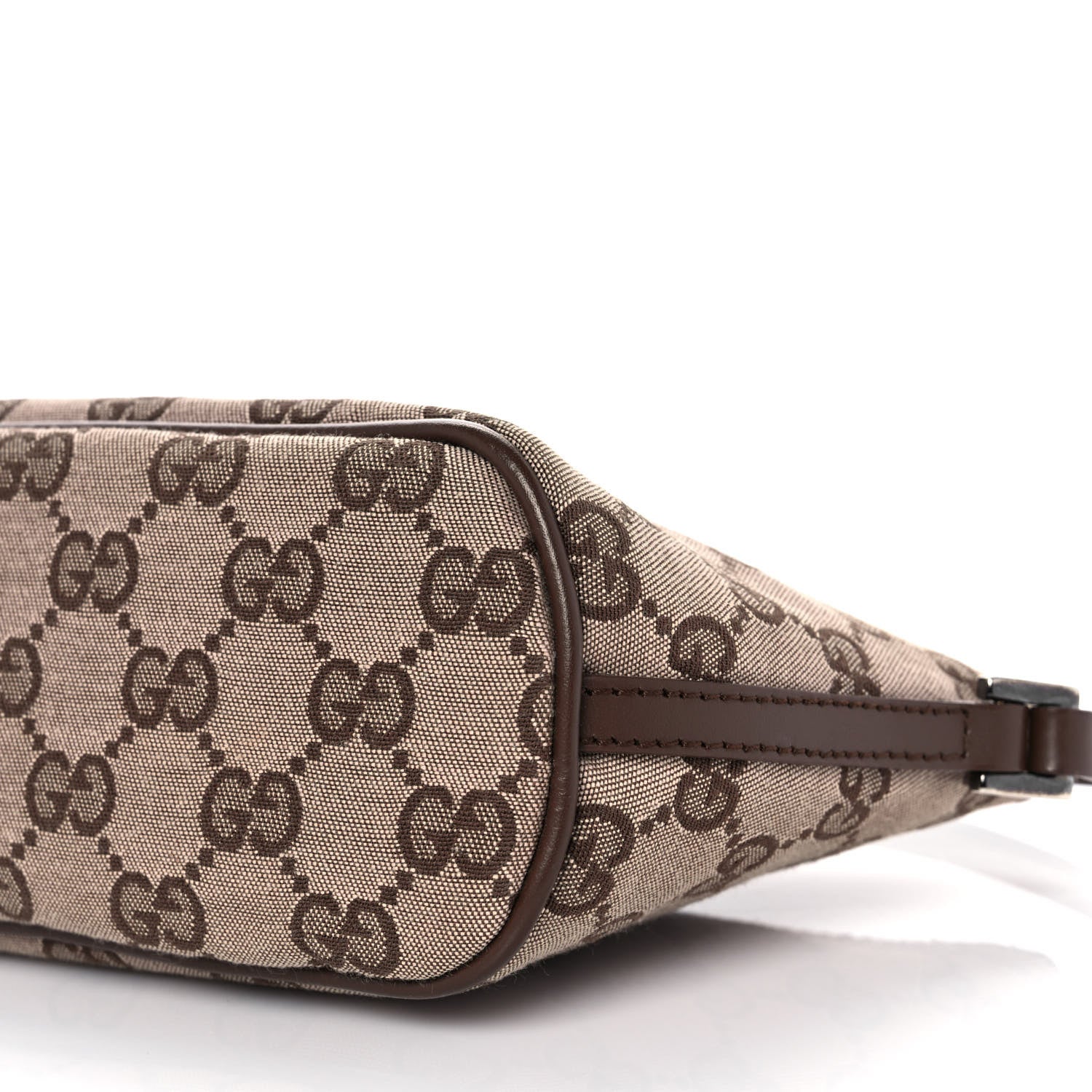 Gucci Monogram Boat Pochette Brown 8 of 9
