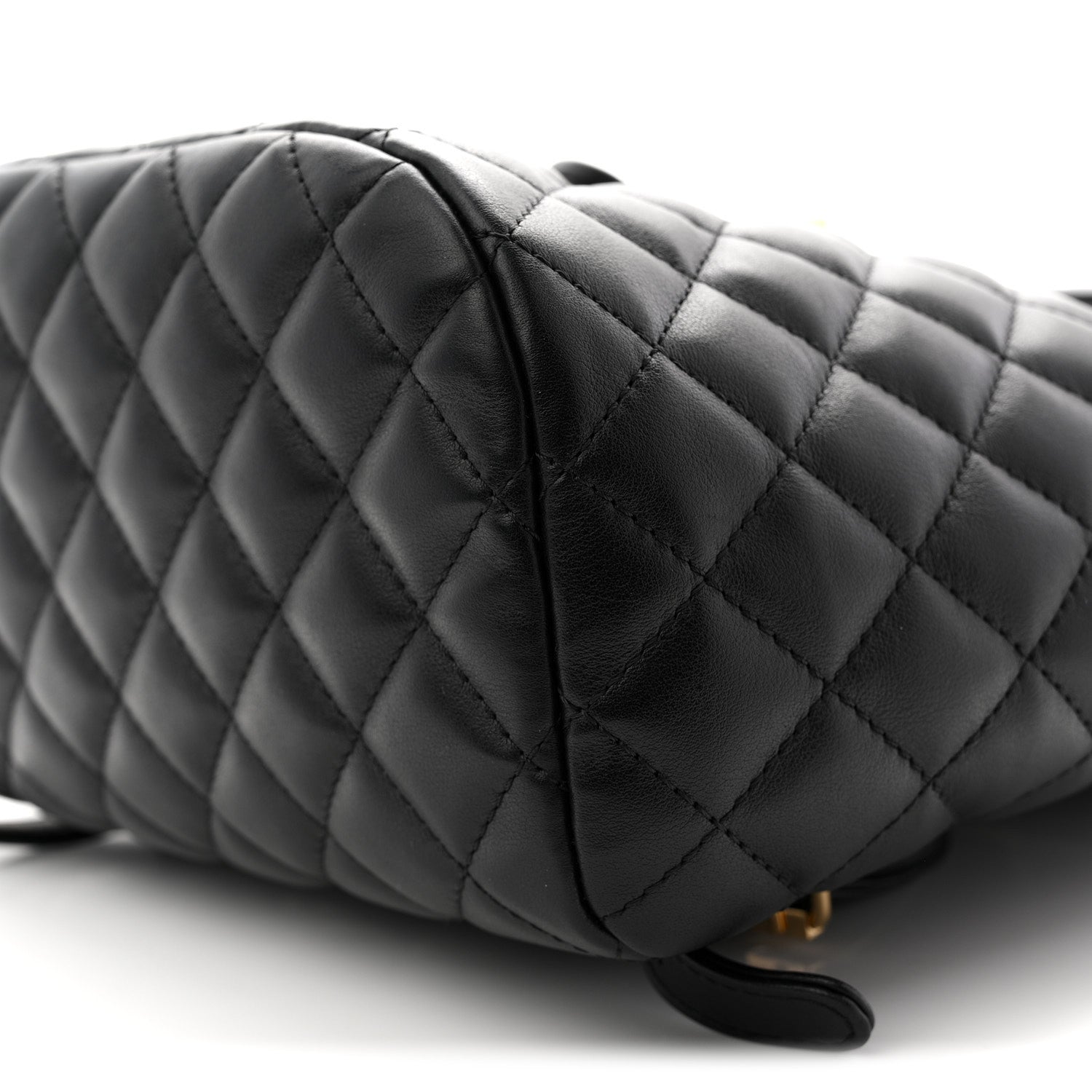 Chanel Lambskin Quilted Small Urban Spirit Backpack Black 10 of 10