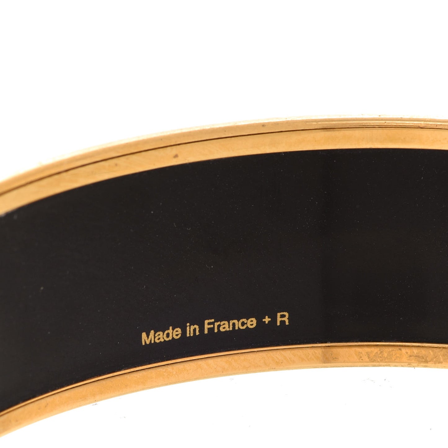 Enamel Printed Wide Balcons du Guadalquivir Bracelet 62 Gold