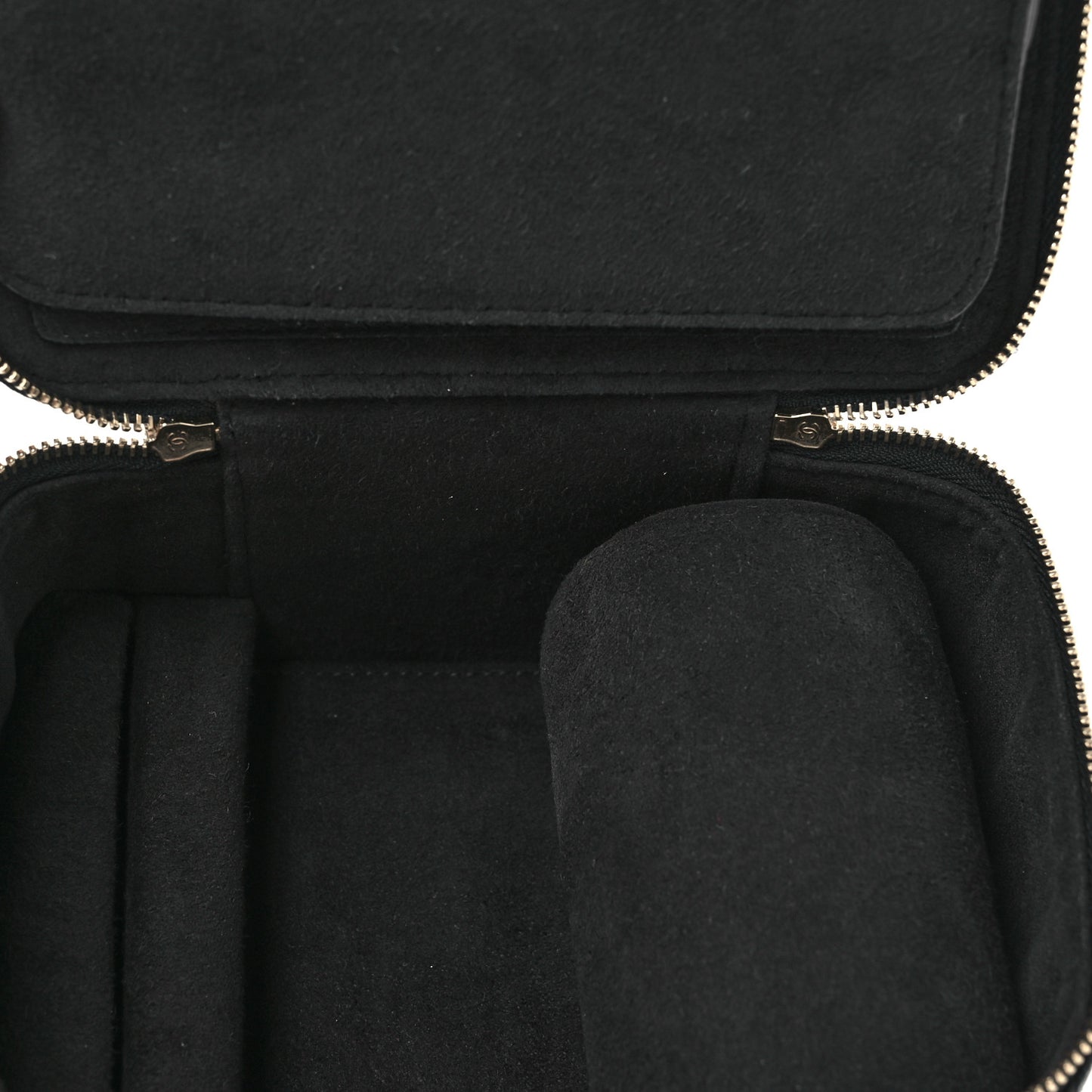 Caviar Quilted Jewelry Box Black