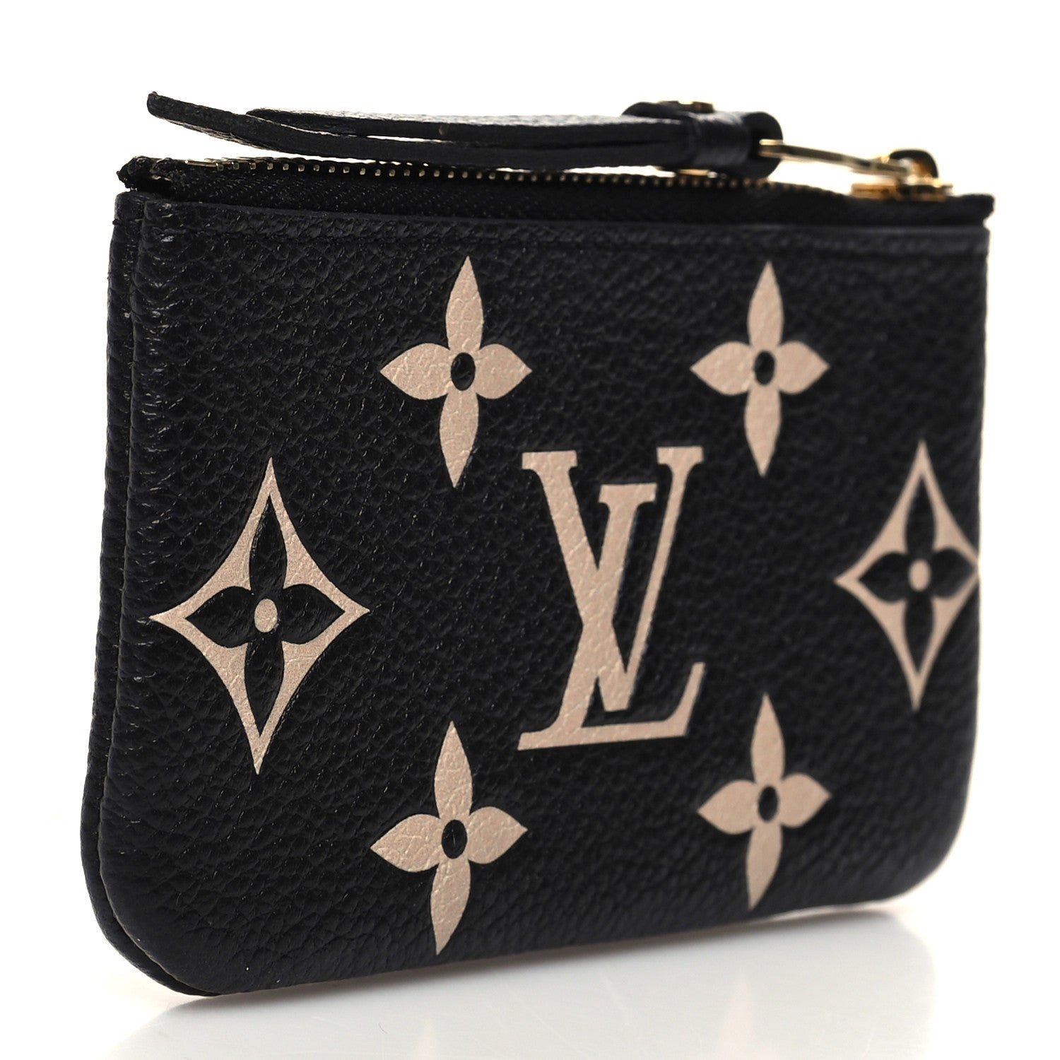 Louis Vuitton Empreinte Monogram Giant Key Pouch Black Beige 3 of 7