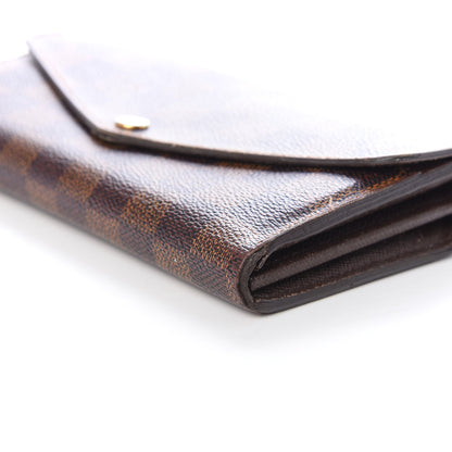 Louis Vuitton Damier Ebene Sarah Wallet NM 9 of 9