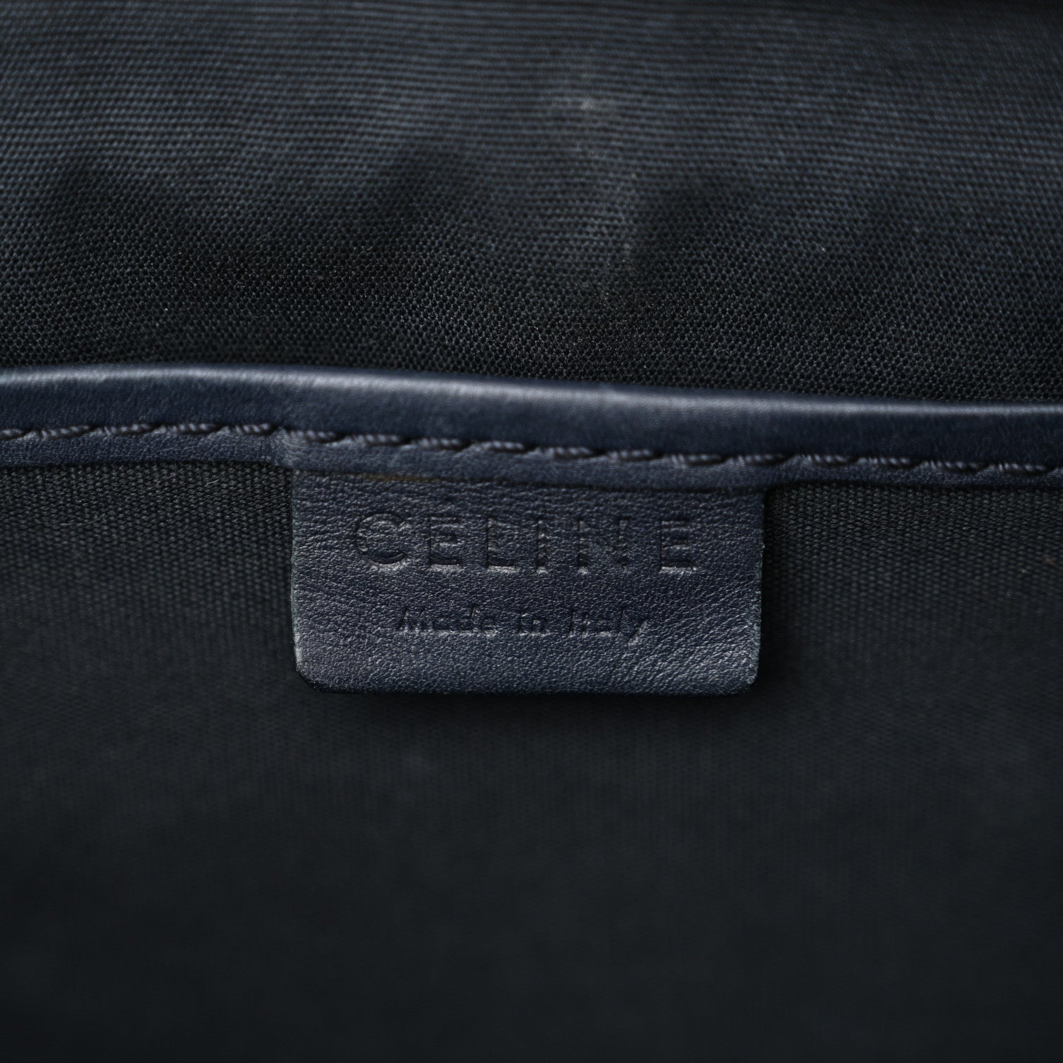 Celine Smooth Calfskin Nano Luggage Ink 6 of 12