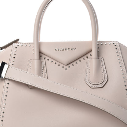 Givenchy Calfskin Small Studded Antigona Nude 8 of 11