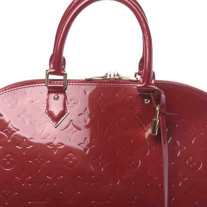 Louis Vuitton Vernis Alma GM Pomme D'Amour 11 of 11