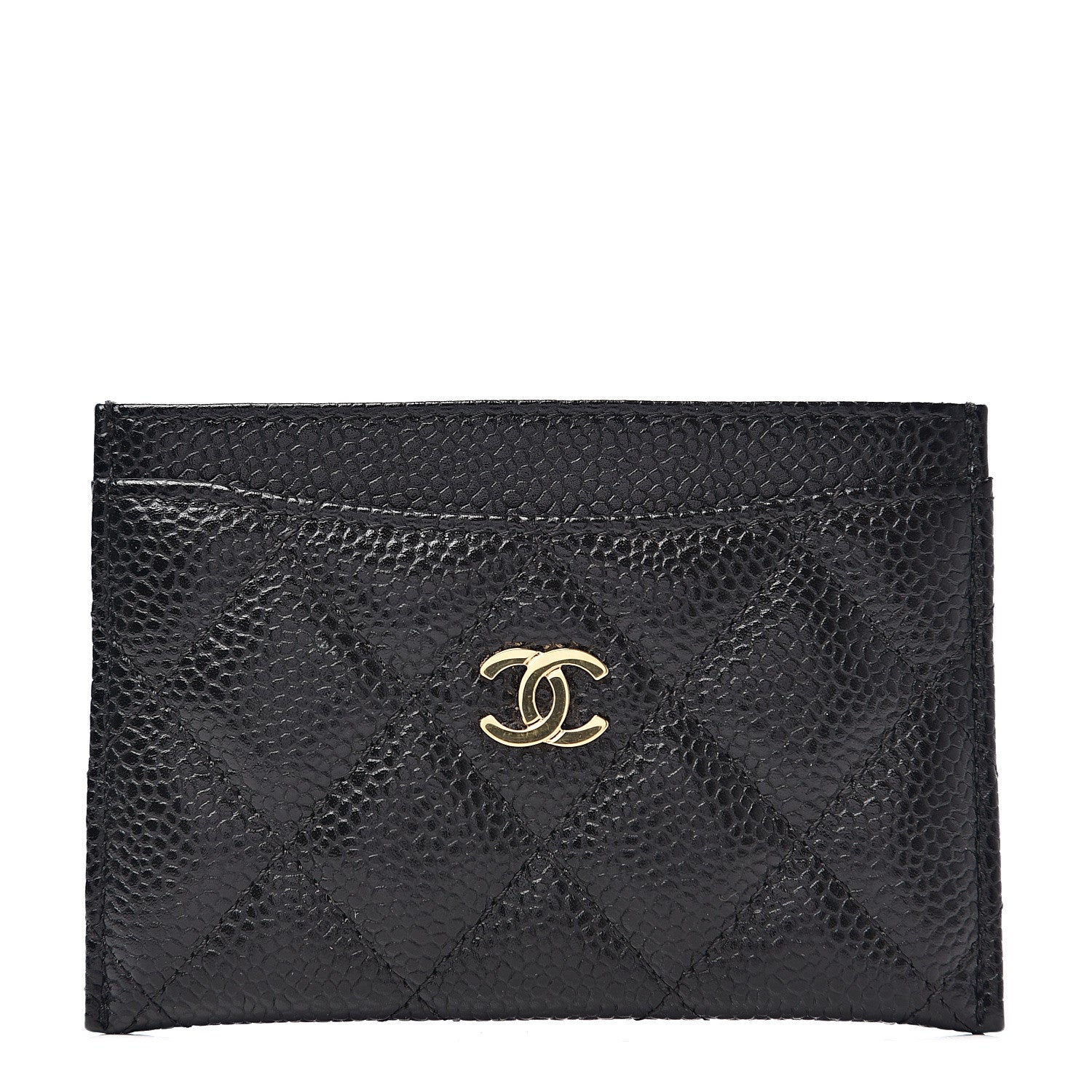 Chanel Caviar Quilted Card Holder Black 1 of 8