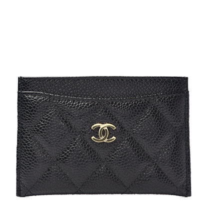 Chanel Caviar Quilted Card Holder Black 1 of 8