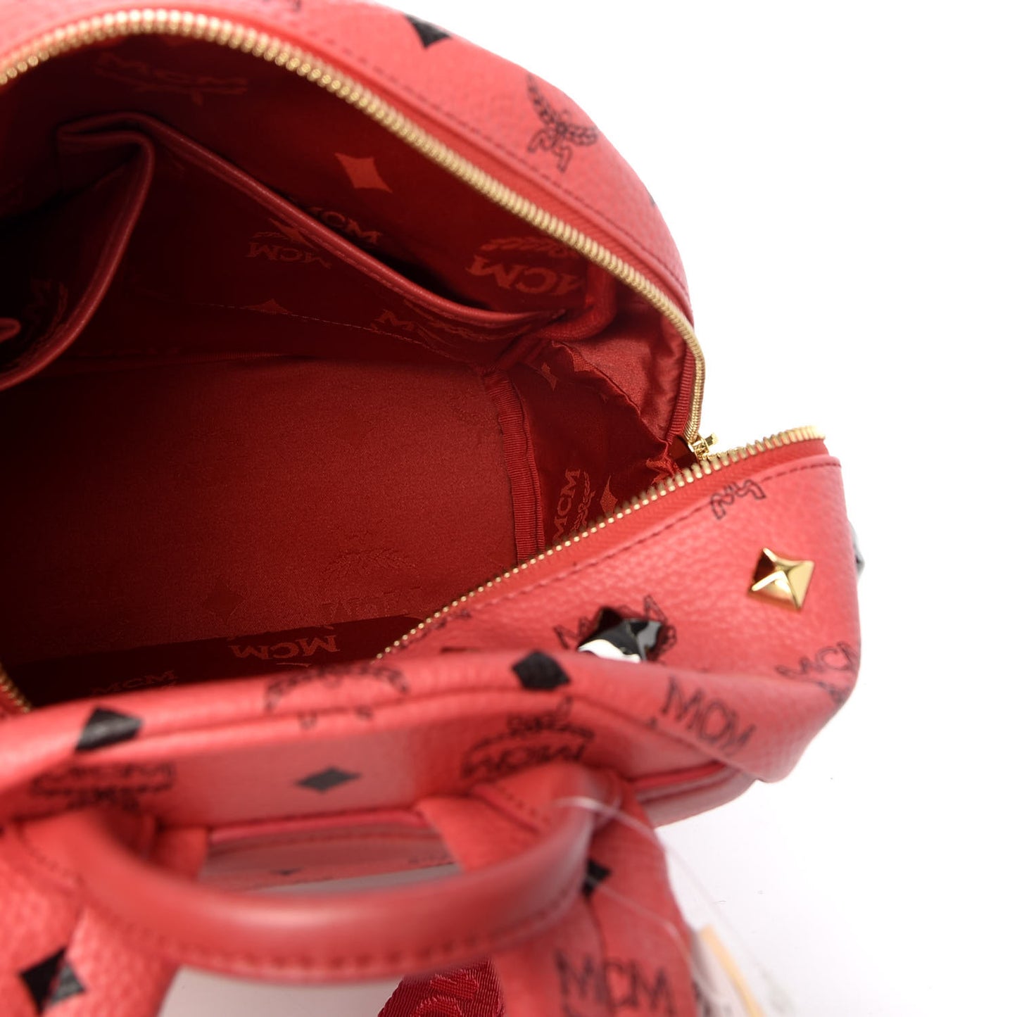 Visetos Studded Small Stark M Backpack Scooter Red
