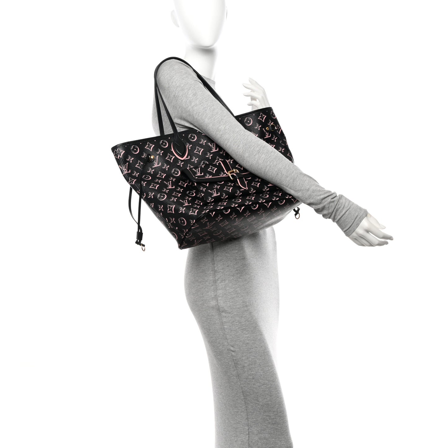 Monogram Fall For You Neverfull MM Black