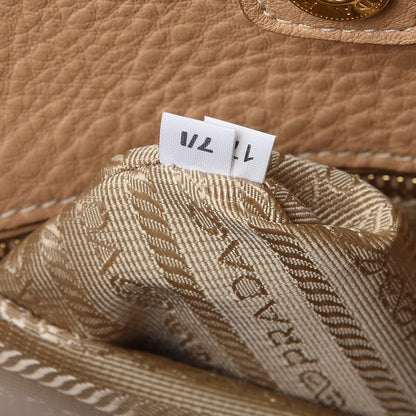 Prada Vitello Daino Shopping Tote Sughero 8 of 13
